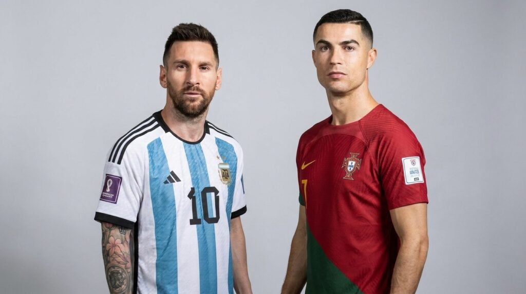 Messi and Ronaldo